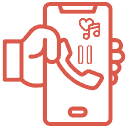 Music on Hold Icon