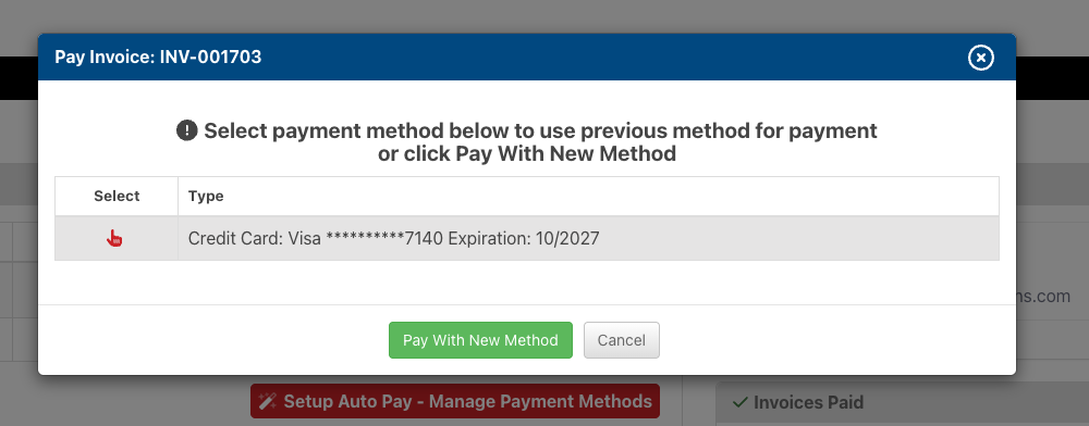 Pay with New Method